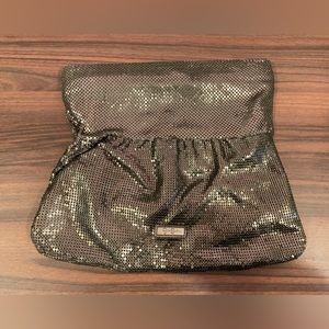 Jessica Simpson metal studded clutch